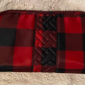 Lug Falsh buffalo check red Cosmetic Bag